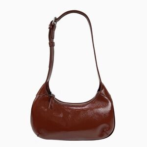 Elegant Brown Shoulder Bag